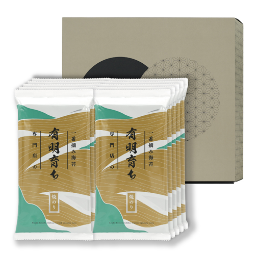 有明育ち 運草 (焼のり)10P化粧箱入