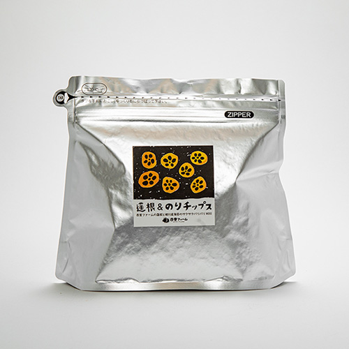 れんこん海苔チップス 60g　           袋チャック付き